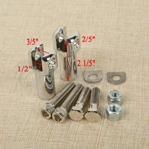 Harley Softail Rear Passenger Footpeg Support Clevis (2000-2006)