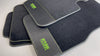 BMW 3 Series F30 F31 Carbon Fiber Leather Floor Mats (2012-2019)