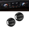 Audi A6 A7 Carbon Fiber AC Switch Button Cover Trim (2012-2018)