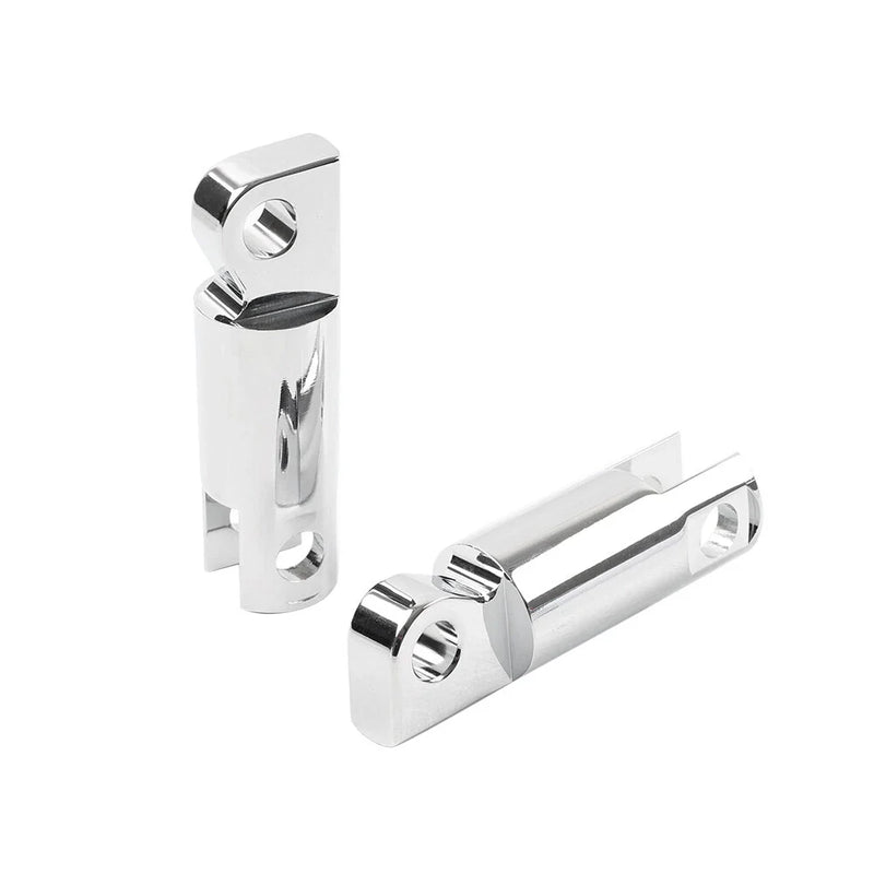 Harley Sportster, Touring, Softail, Dyna Male Mount Foot Peg Extensions (2004-2023)