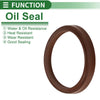 Universal Oil Seal / 45x53x5.5mm / Seal Ring Rotary Shaft Seal FKM Rubber