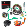 Yamaha Kodiak Stator & Rectifier Coil Relay W Gasket kit (2003–2006)