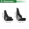 Ford Fiesta Hatchback (2009-2012) with Mounts Mud Flaps Splash Guards