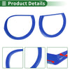Dodge Challenger 4 x Car Headlight Trim Bezel ABS Blue (2015-2024)