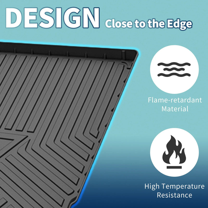Porsche Cayenne Flat Face Cargo Liner Rear Trunk Mat (2011-2017)