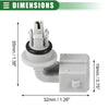 Peugeot 407 Air Intake Charge Temperature Sensor (2006-2008)