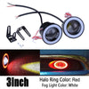 2 x 3" Car Projector LED Fog Light Lamps