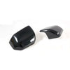 Ford F150 2015-2019 Car ABS Carbon Fiber Style Wing Mirror Cover Trim Fit