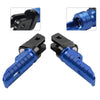 BMW R Nine T Pure, F900R, F900XR Blue Front Footrest Pegs (2020-2023)