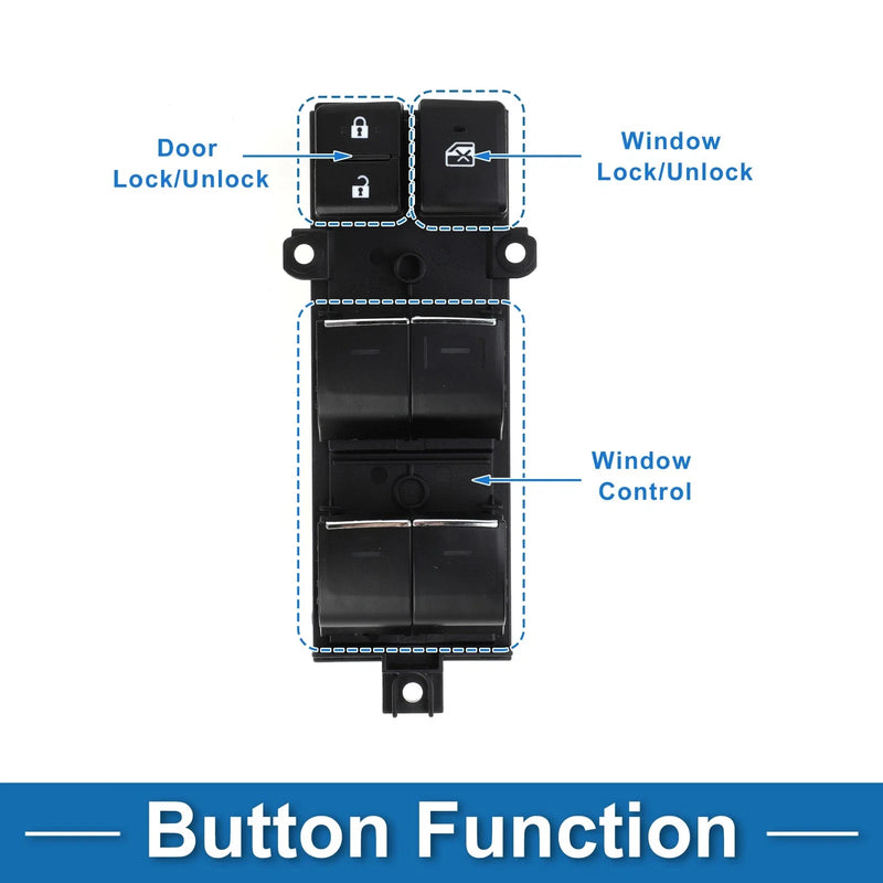Toyota Camry, Corolla, RAV4 Power Window Switch (2002-2006)