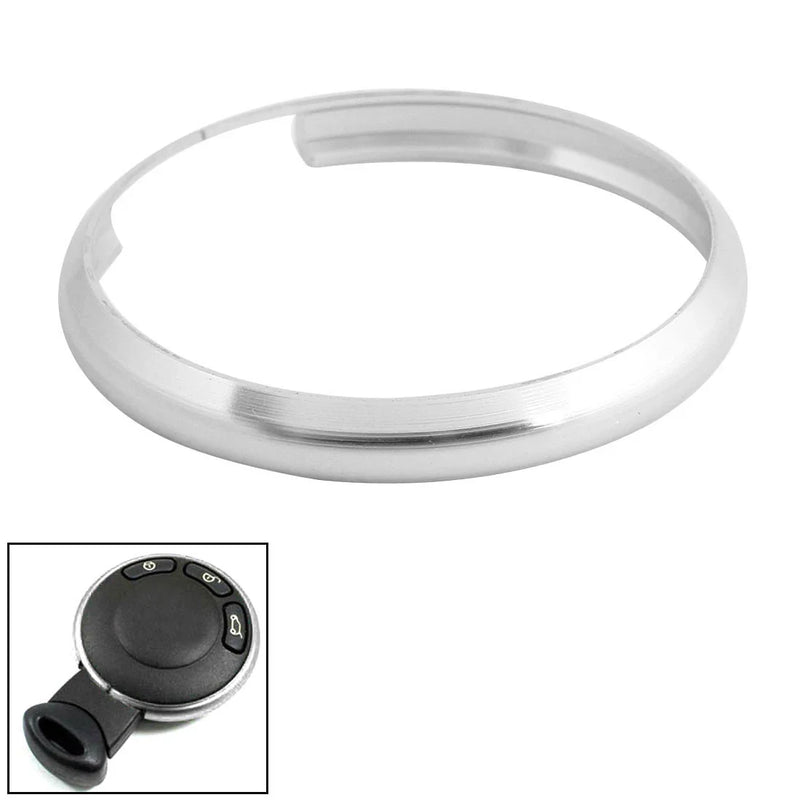 MINI COOPER Silver Tone Aluminium Key Ring Protector (2002-2023)