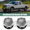 Ford F-250 F-350 2 x Front Dashboard AC Heater Air Vents (2011-2015)