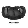 Motorcycle Scooter Heat Resistant Mesh Seat Cover Universal Black XXL