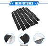 Honda CR-V (2007-2011) Black 6 x Pillar Post Trim Covers