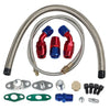 T3 T4 T04E T60 T61 T70 Turbo Charger Oil Drain & Feed Line Kit (N/A)