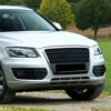 Audi Q5 Matte Black Front Bumper Fog Light Covers (2009-2012)