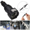 Vehicle Fuel Line Hose Connector Black Nylon Pipe Connector Quick Release