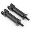 Harley Fatboy Softail Black Passenger Foot Peg Support Mount
