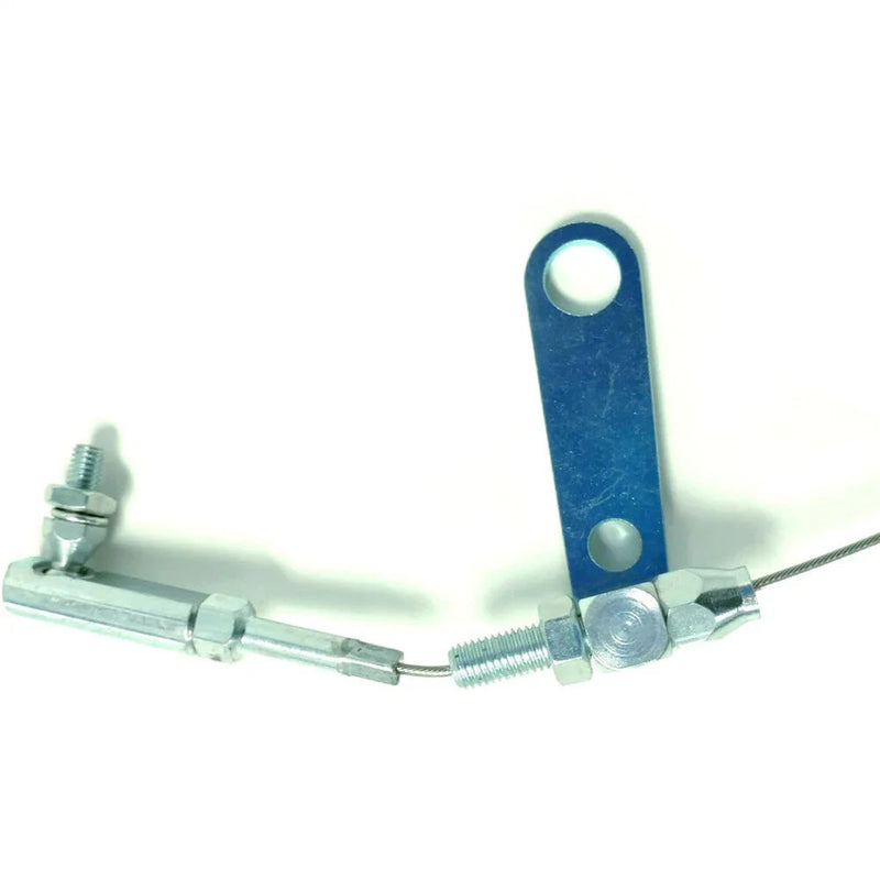 Chevy V8 Hot Rod 24" Throttle Cable Kit w/ Mounting Bracket