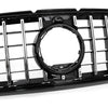 Mercedes GLB X247 Gloss Black Chrome GT Style Front Hood Grille (2020+)