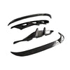 Porsche Taycan (2020-2022) Carbon Fiber Front Bumper Side Air Vent Trim