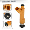 Toyota Avanza Fuel Injector Yellow (2007–2015)