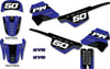 Yamaha PW 50 Pee Wee 50 Graphics Sticker Kit