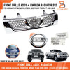 Nissan Navara Ute D22 Grille + Emblem Chrome Trim (2001-2014)