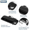 Toyota Camry Black Front Left Driver Side Exterior Door Handle (2007-2011)