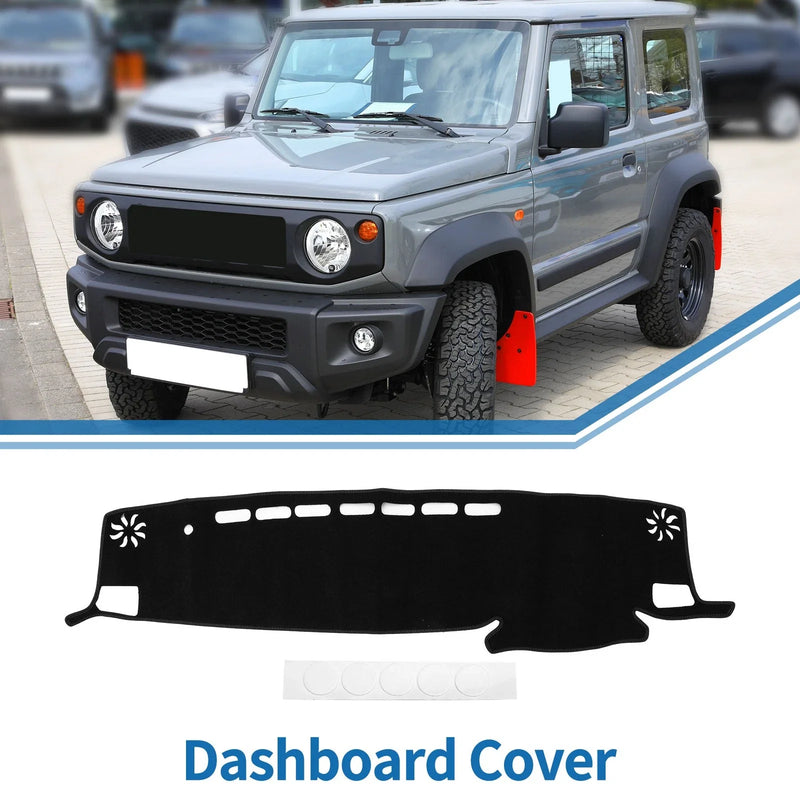 Toyota Highlander Accessories (2021-2024) Black Dashboard Cover Mat