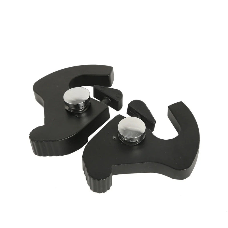 Harley Touring Softail Black Sissy Bar Luggage Rack Docking Clip Kits