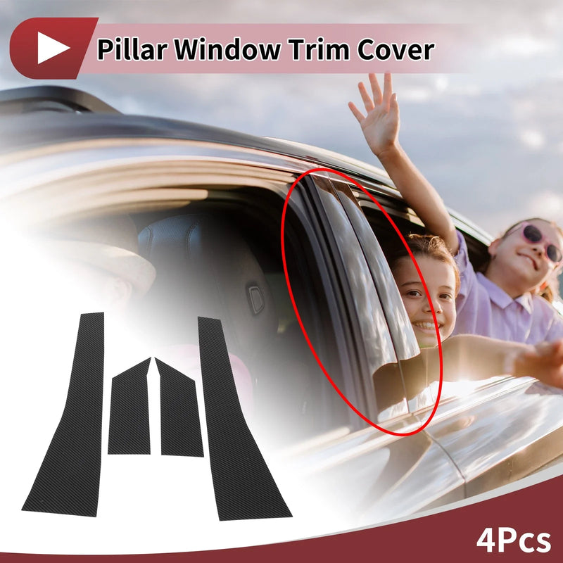 Toyota Wish Door Pillar Window Trim / 4x / Door Pillar Window Trim (2003–2009)