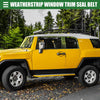 Toyota FJ Cruiser Pair Left Right Door Window Weatherstrip (2007–2014)
