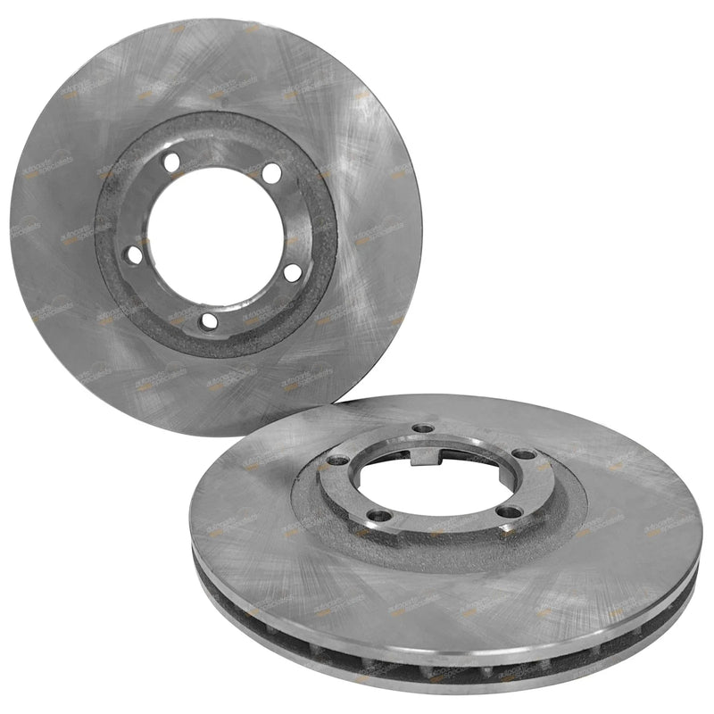 Mitsubishi L300 Express SJ 2.4L 4G64 Front Disc Brake Rotors 258mm (1994-2014)