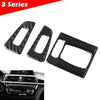 BMW 3 Series F30 Carbon Fiber Front AC Air Vent Cover Trim (2012-2018)