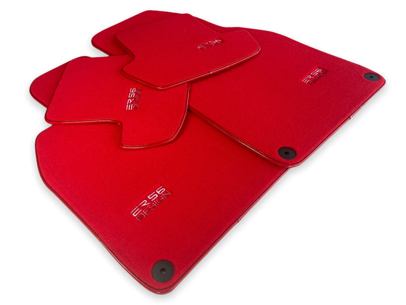 Porsche 911 991 Premium Red Carpet Floor Mats (2012-2016)