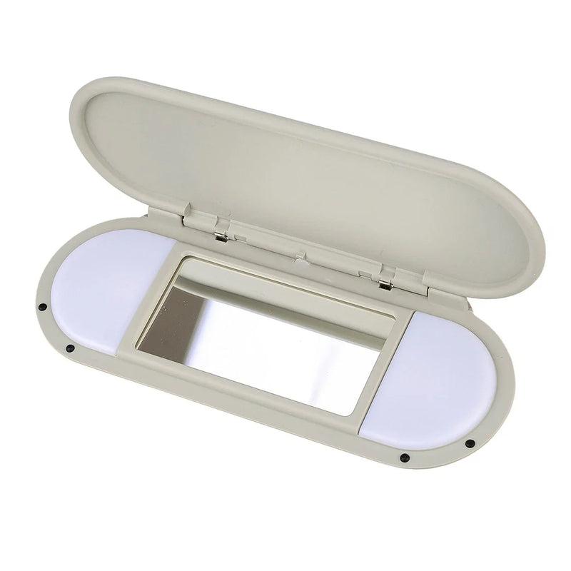 BMW Mini F55 F56 F60 Grey Mirror Cover Sun Visor (2014-2022)