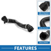 BMW F26 X4 XDrive28i Radiator Hose 1Pc Rubber Black (2015-2018)
