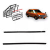 Toyota Starlet Wagon 5D KP60 / 61 / 62 Front Door Glass Weatherstrip Inner Set