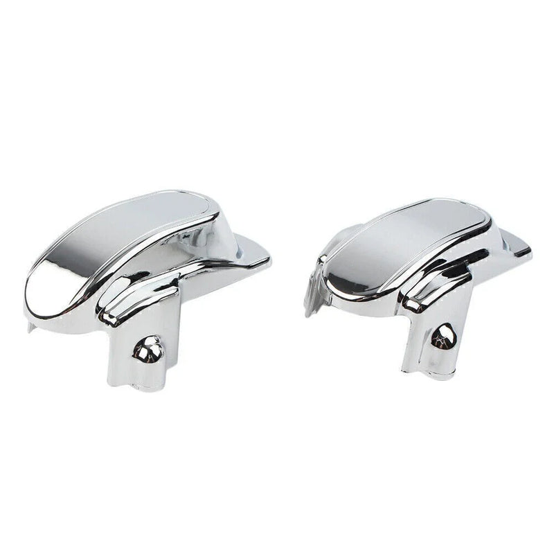 Harley Dyna FXD Street Bob FXDB FXDBI Chrome Rear Frame Axle Covers (2006-2017)