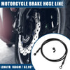 Motorcycle Brake Line 160cm Oil Hose Fitting Banjo