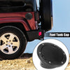 Jeep Black Carbon Fiber Fuel Filler Door Cover