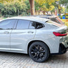 BMW X4 G02 Gloss Black Rear Window Louvers (2018-2024)