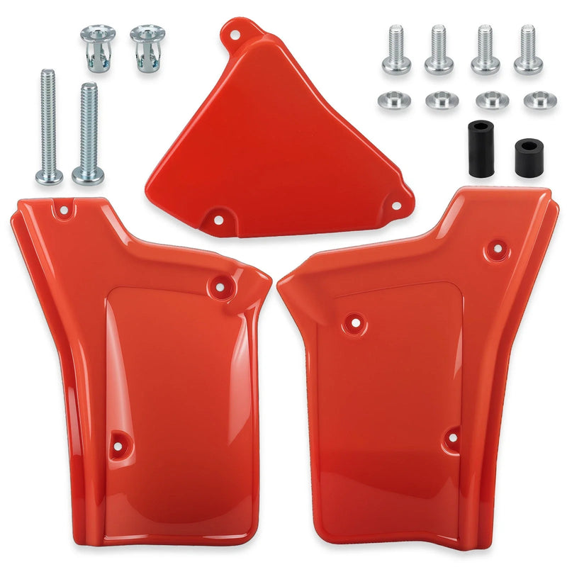 Honda XR250R 1984-1985 One Set Side Panels Covers Fender Plastic Body Red