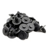 Ford Lincoln 50pcs Nylon Cowl Push Type Retainer Clips