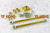 Honda CBR600RR (2003-2006) & CBR1000RR (2004-2007) Gold Rear Set Foot Pegs