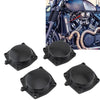 YAMAHA V-Max 1200 4 x Black Carburetor Diaphragm Caps (1994-2007)