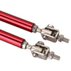Red Adjustable 7.9"-11" Front Bumper Lip Splitter Rod