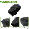 Honda Pebbled Gear Shift Knob Cover Black Blue Faux Leather
