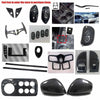 Maserati GranTurismo GT 2008-17 Carbon Fiber Console Clock Vent Panel Cover